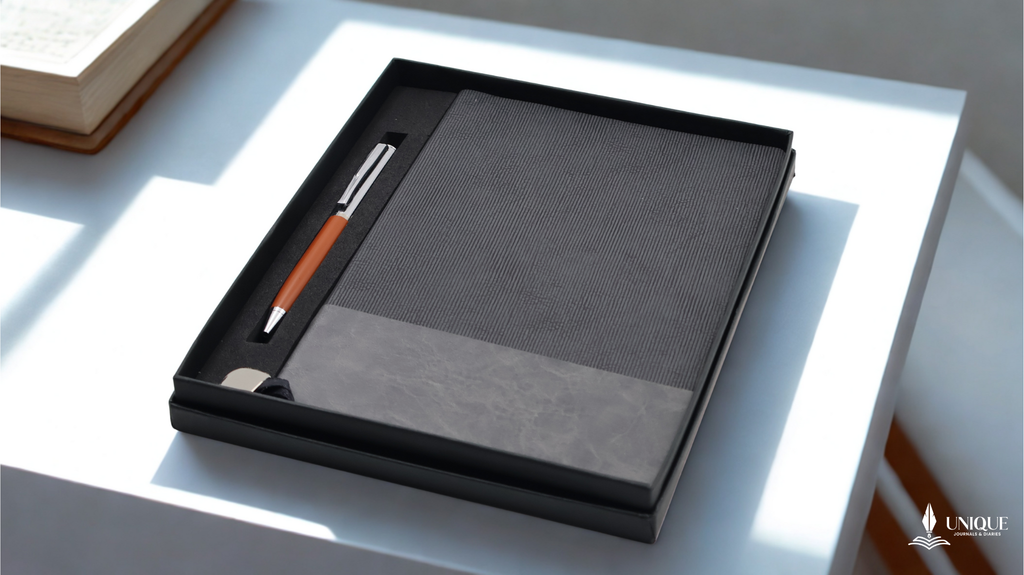 Carbon Edge A5 Ruled journal