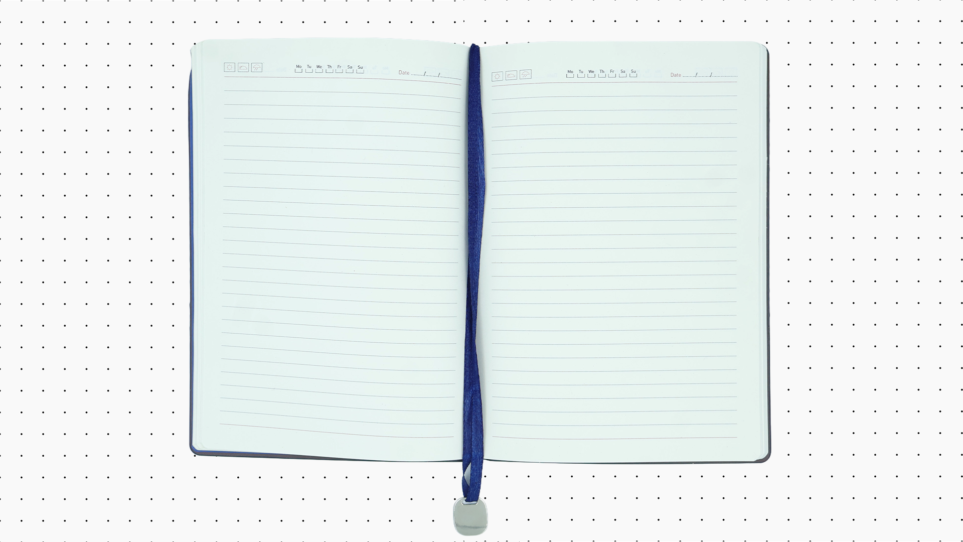 Carbon Edge A5 Ruled journal